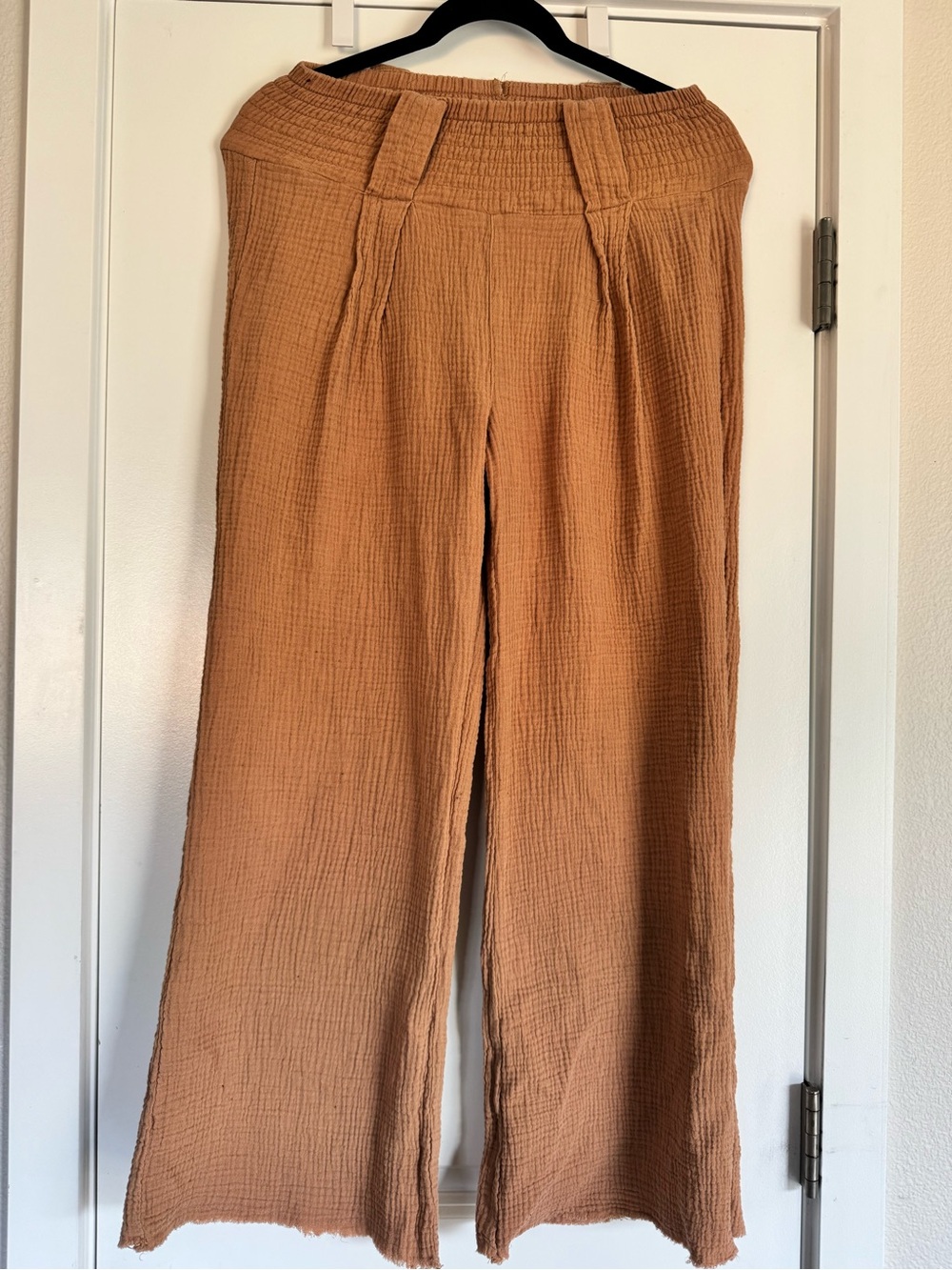 Banjara Cotton Gauze Wide Leg Lounge Pants